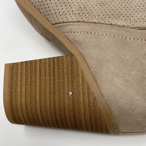 Universal Thread Avalyn Laser Cut Bootie Taupe 11M - Picture 10 of 10